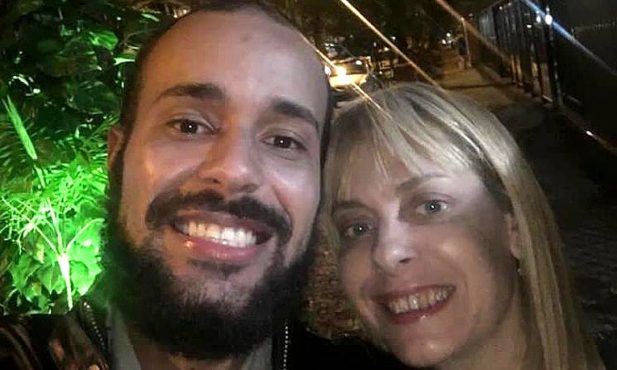 Pedro Paulo Gonçalves e Christiane Louise eram amigos próximos. (Foto: Reprodução)
