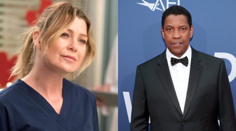 Ellen x Denzel (Reprodução; ABC/Getty)