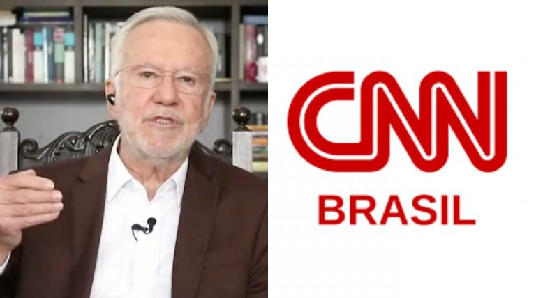 Alexandre Garcia demitido. (Reprodução; CNN/Divulgação)