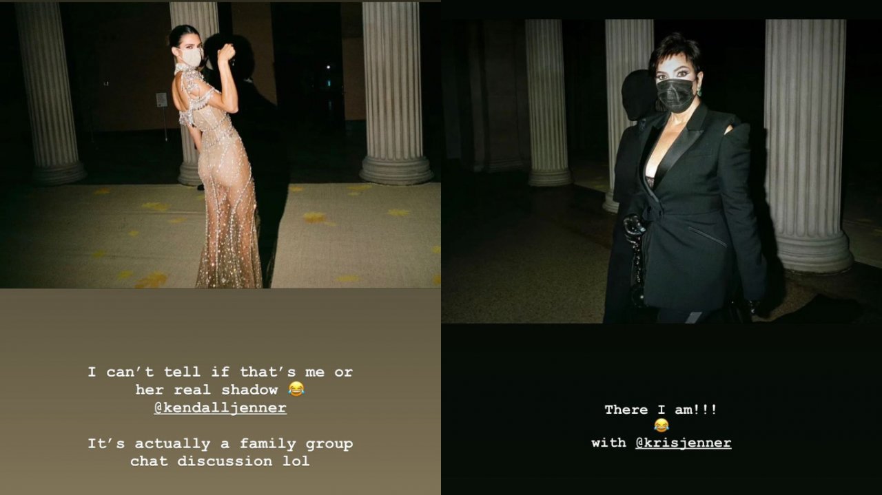 Kim Kardashian revela lo que dijo Kendall Jenner en las fotos de la fiesta MET que se convirtió en una Mimi.  ¡pagando!