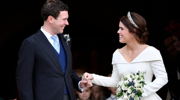 Jack Brooksbank e princesa Eugenie se casaram em outubro de 2018. (Fotos: Getty)