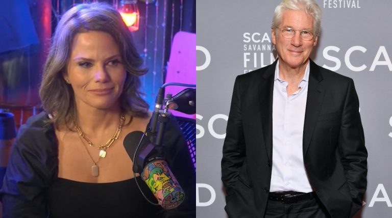 Maria Cândida conta que levou cantada de Richard Gere. (Foto: Reprodução; YouTube/Getty)