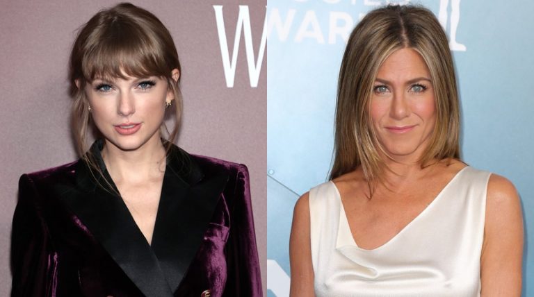 Taylor x Jennifer Aniston (Getty)