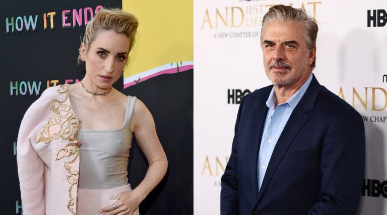 Chris Noth x Zoe Lister-Jones (Fotos: Getty)