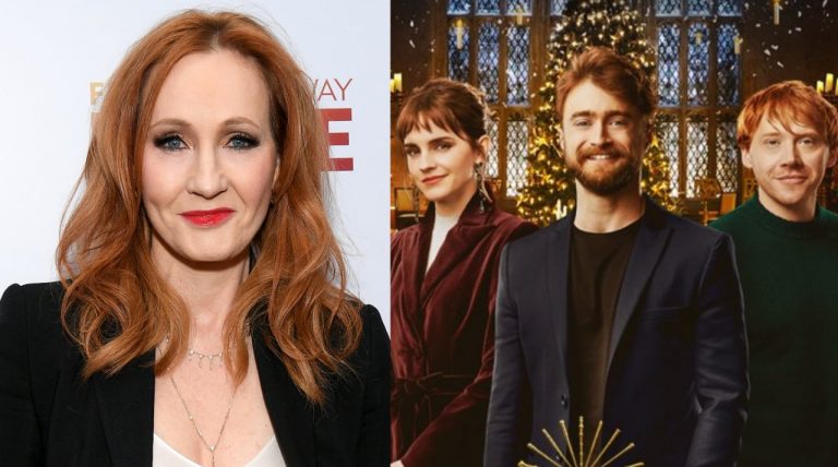 J.K. Rowling (Getty/ Divulgação; HBO Max)