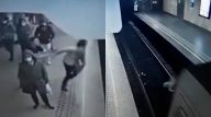 Acidente no metrô (Reprodução/ Twitter)