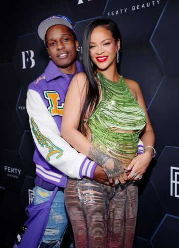 Riri e A$AP estão esperando o primeiro filho. (Foto: Getty)