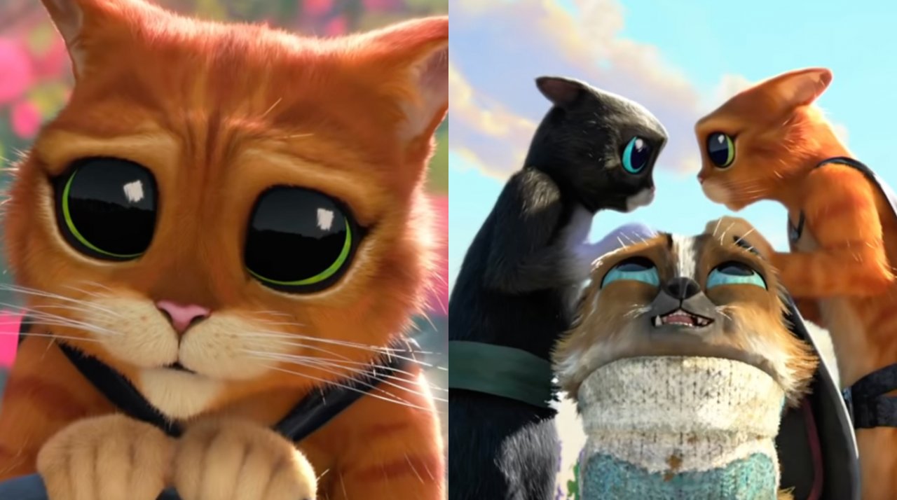 Gato de Botas 2: Primeiro trailer mostra o protagonista em busca de vidas  perdidas ao lado de Kitty Pata-Mansa; assista! - Hugo Gloss