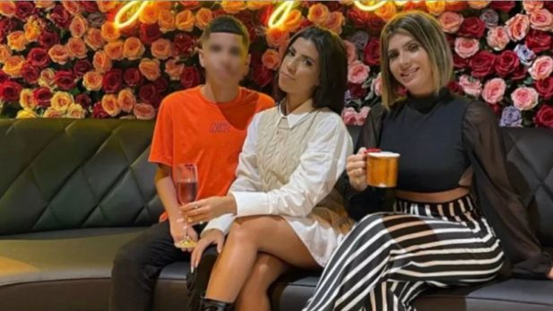 Jane com os filhos, Fernanda e Bruno. (Foto: Reprodução/ Instagram)