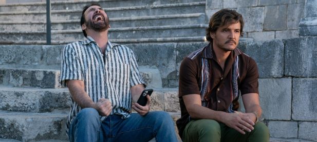 Nicolas Cage e Pedro Pascal. (Foto: Reprodução)