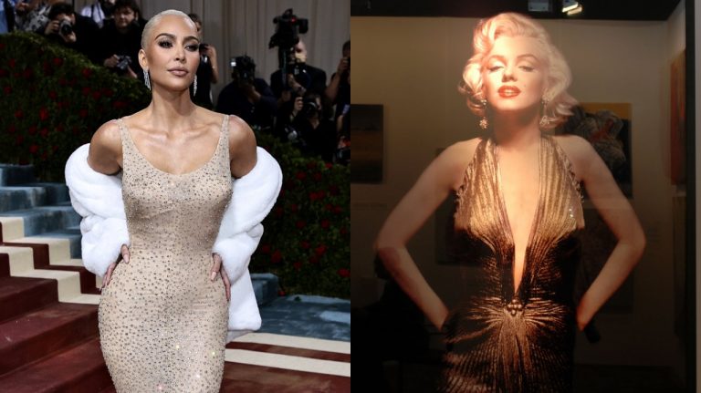 Kim Kardashian Marilyn Vestido