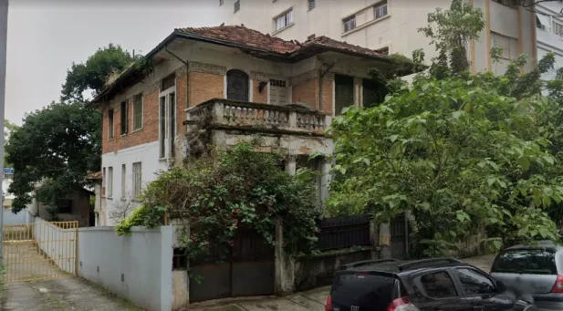 A Casa Abandonada. (Foto: Reprodução/Google Maps)