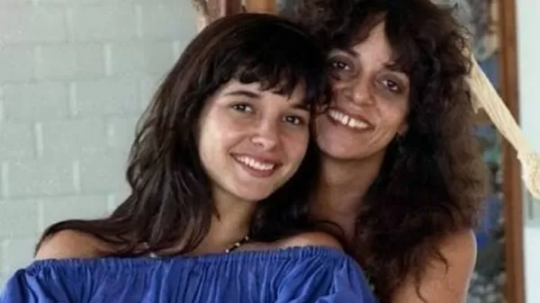 Daniella Perez e a mãe, Gloria Perez. (Foto: Arquivo Pessoal)