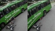 Acidente ônibus moto rj