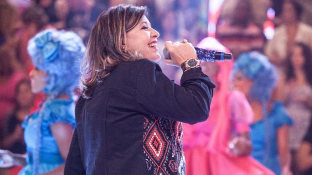 Roberta Miranda se disse "decepcionada" com Gusttavo Lima. (Foto: Globo/Pedro Curi)