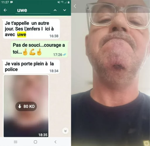 Investigações indicam que Walter Henri Maximilien Biot mandou mensagem para o irmão relatando agressões. (Foto: Reprodução)