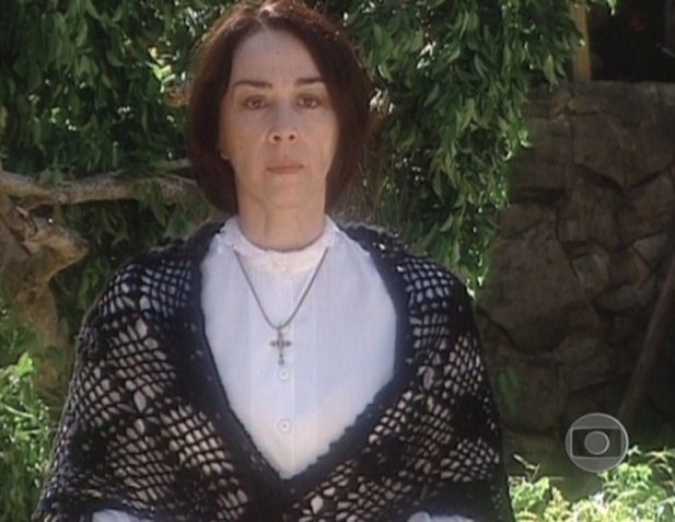 Nívea Maria afirmou que a personagem Dona Maria em "A Casa das Sete Mulheres" a ajudou (Foto: Reprodução/Globo)