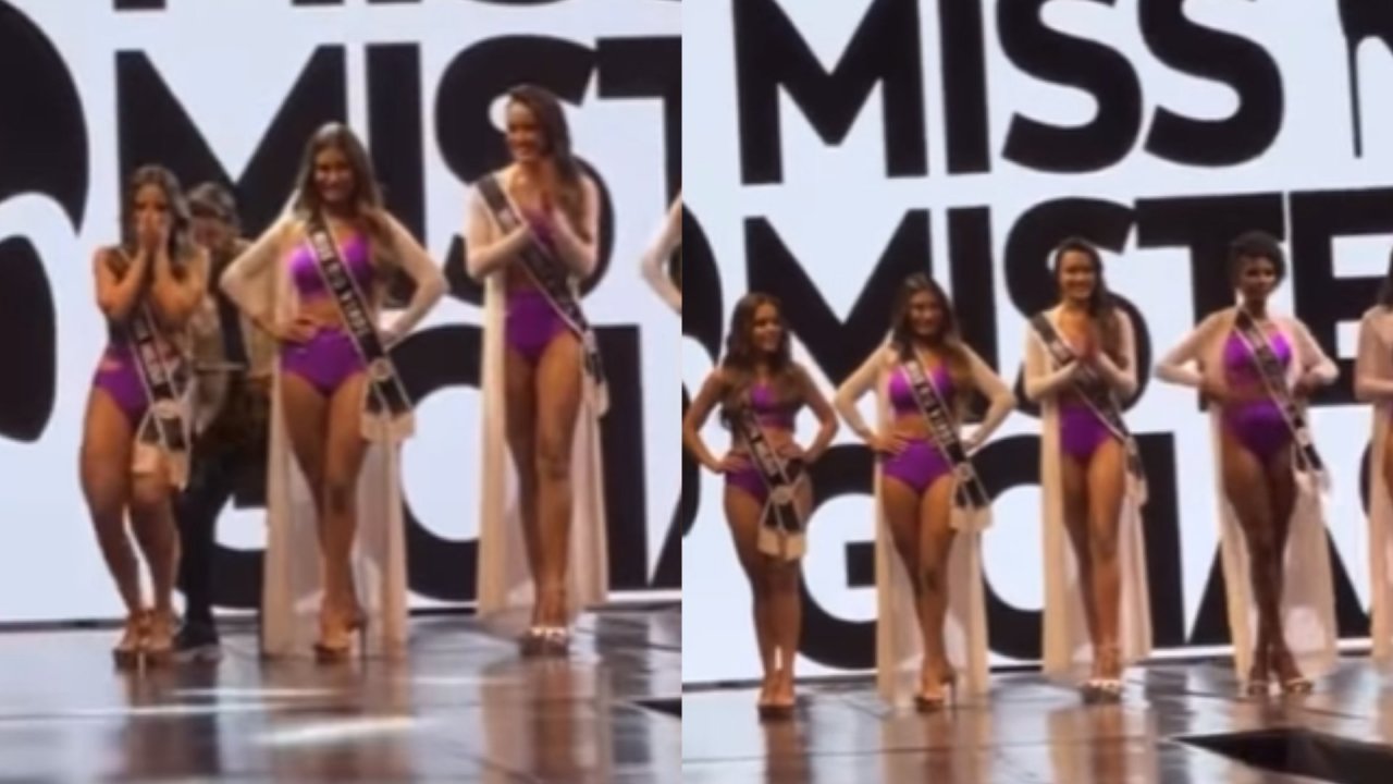 Apresentador entrega faixa de Miss Goiás para candidata errada e modelo desabafa: “Vergonha que passei”; assista