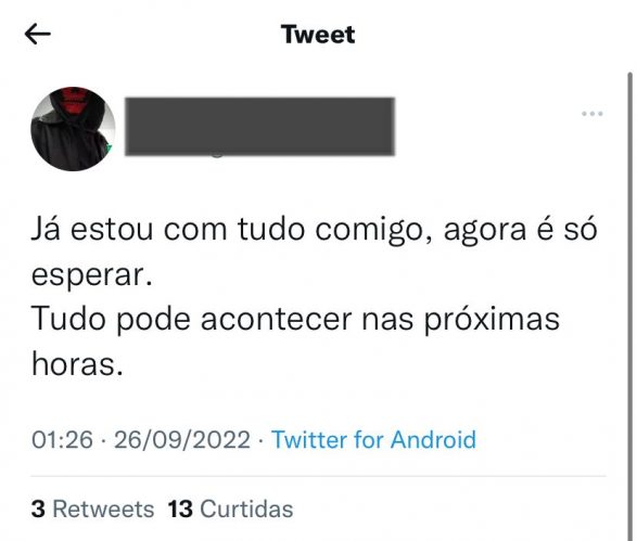 Atirador Tweet (2)