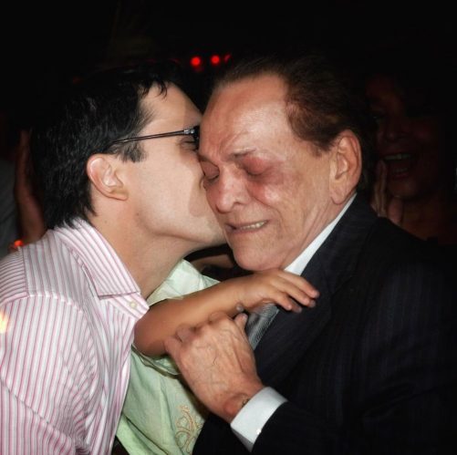 Lúcio Mauro e o filho