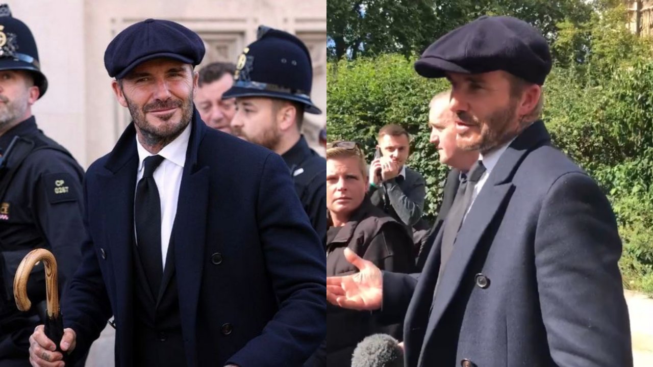 David Beckham se emociona ao se despedir de rainha Elizabeth II, após passar mais de 12 horas em fila; assista