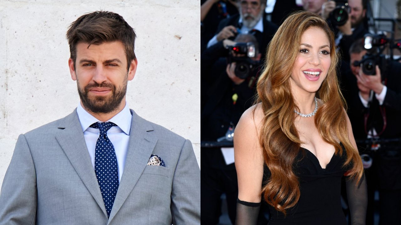 Namorada de Piqué é flagrada lendo notícia curiosa sobre Shakira durante jogo, aponta jornalista