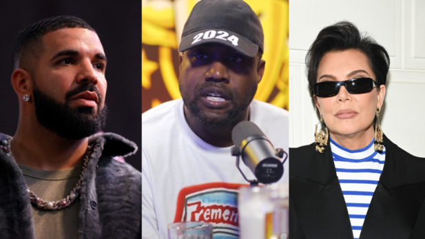 Kanye West sugere que Drake já viveu romance com Kris Jenner