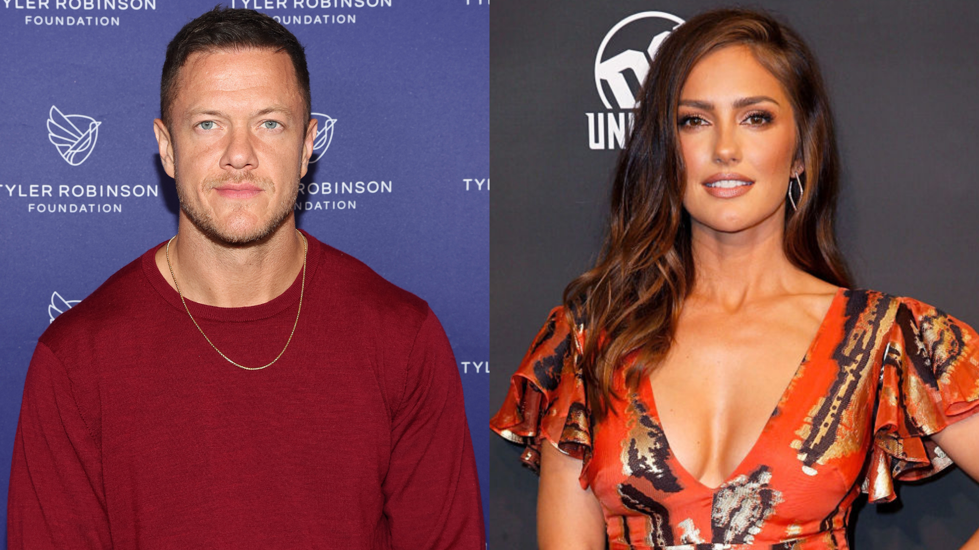 Dan Reynolds, vocalista do Imagine Dragons, e atriz Minka Kelly são flagrados em clima de romance; veja fotos