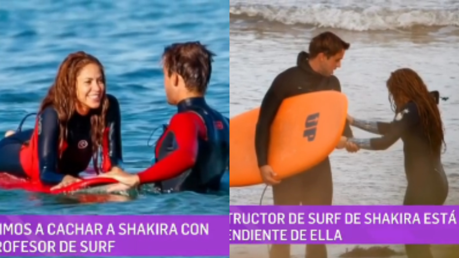 Shakira é flagrada com possível novo amor em praia da Espanha; assista