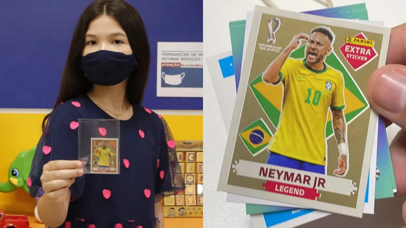 Sem saber o valor, menino acha figurinha de R$ 10 mil de Neymar - Portal da  Marcela Rosa