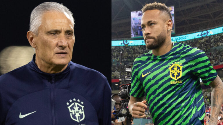 Tite E Neymar