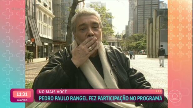 Homenagem a Pedro Paulo Rangel no "Mais Você" (Foto Reprodução/Internet)