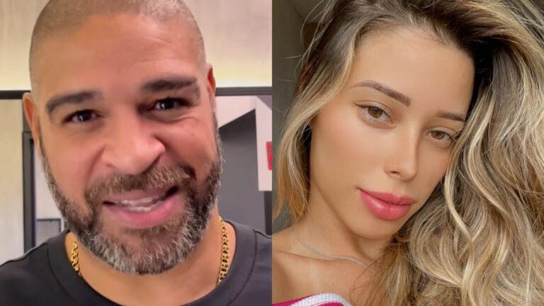 Adriano Imperador E Micaela Mesquita