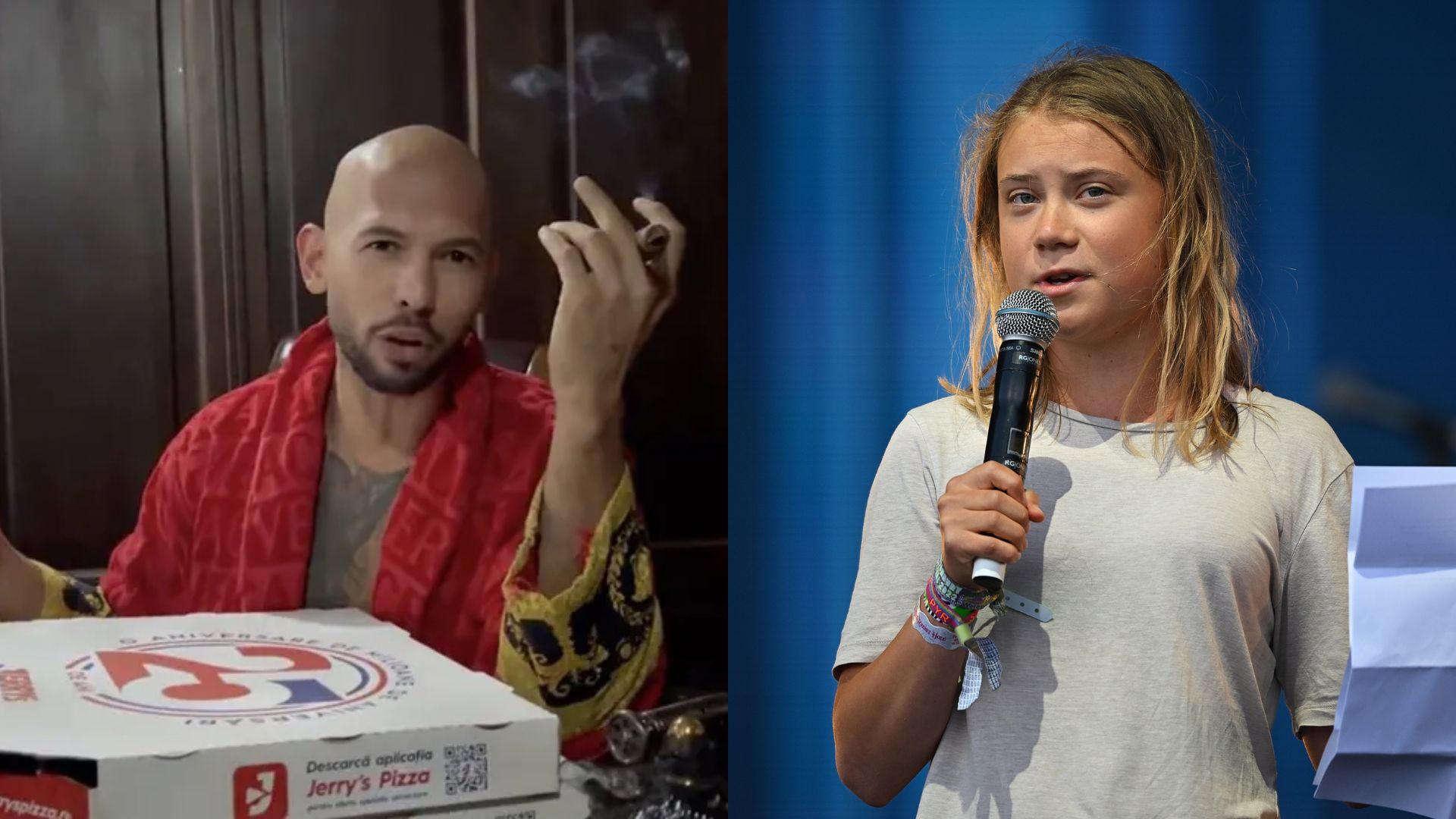 Polícia romena esclarece se Andrew Tate foi preso por conta de pista em vídeo para Greta Thunberg