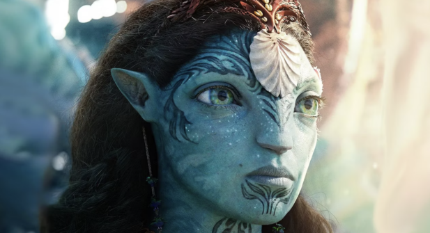 Kate Winslet é Ronal em "Avatar". (Foto: Reprodução)