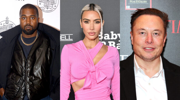 Kanye, Kim, Elon