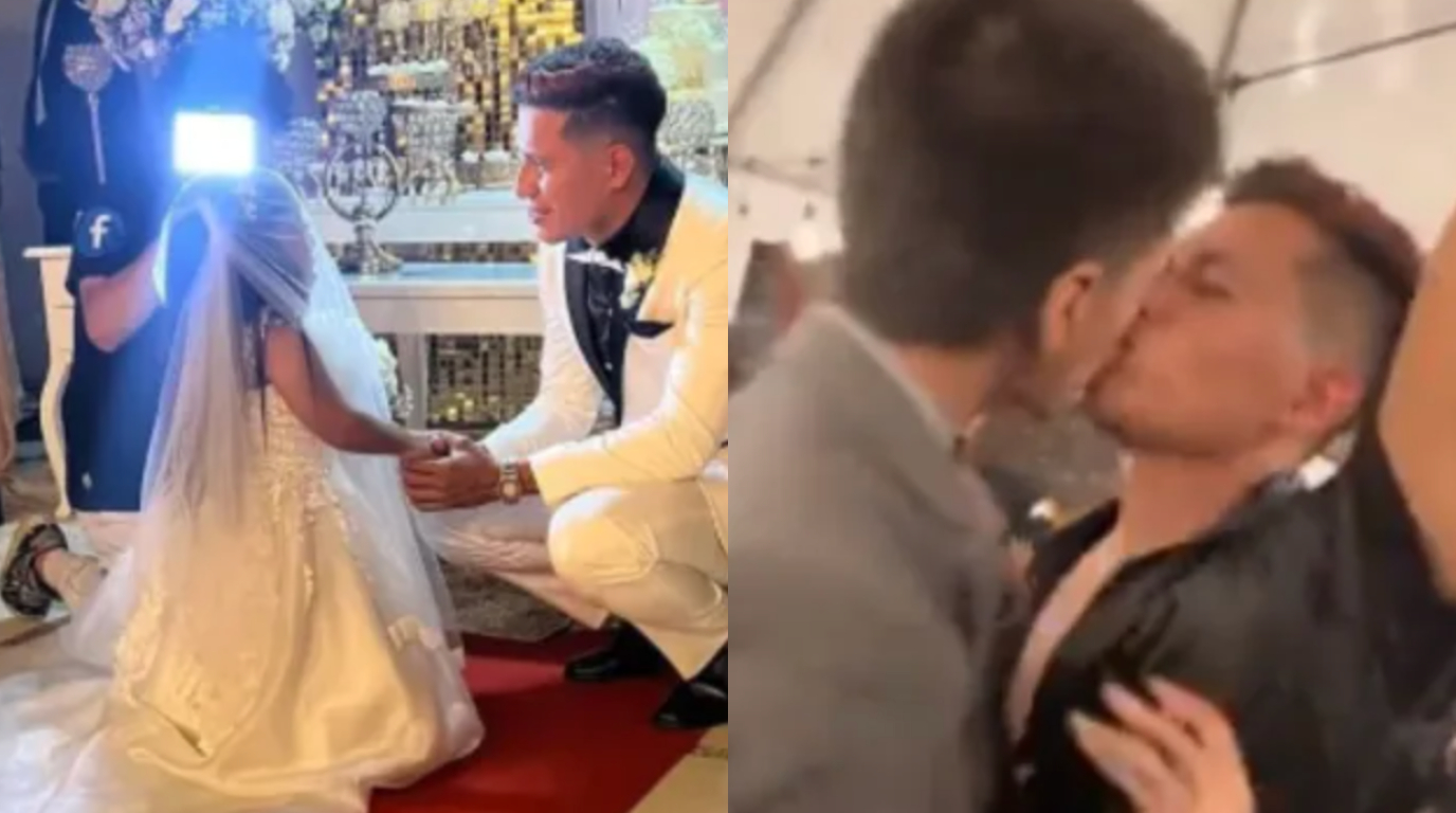 Noiva joga buquê, amigo gay pega e causa polêmica em casamento na Capital  vídeo
