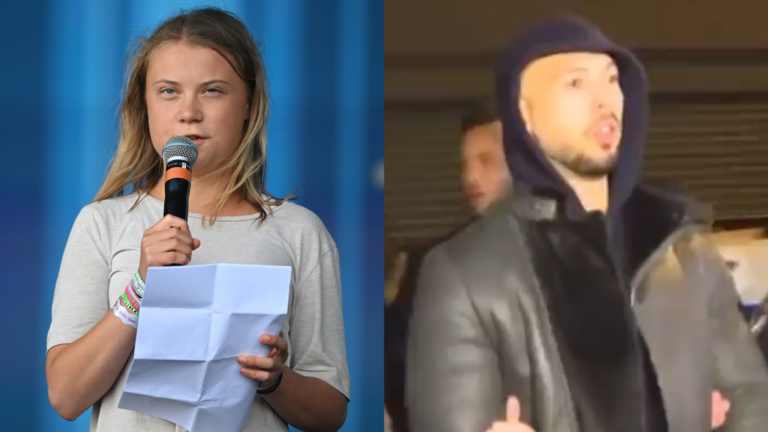 Greta Thunberg Andrew Tate