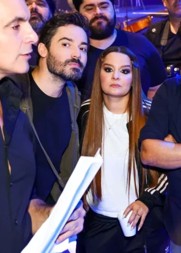 Maiara e Fernando se encontraram nesta quarta (21). (Foto: Brazil News)