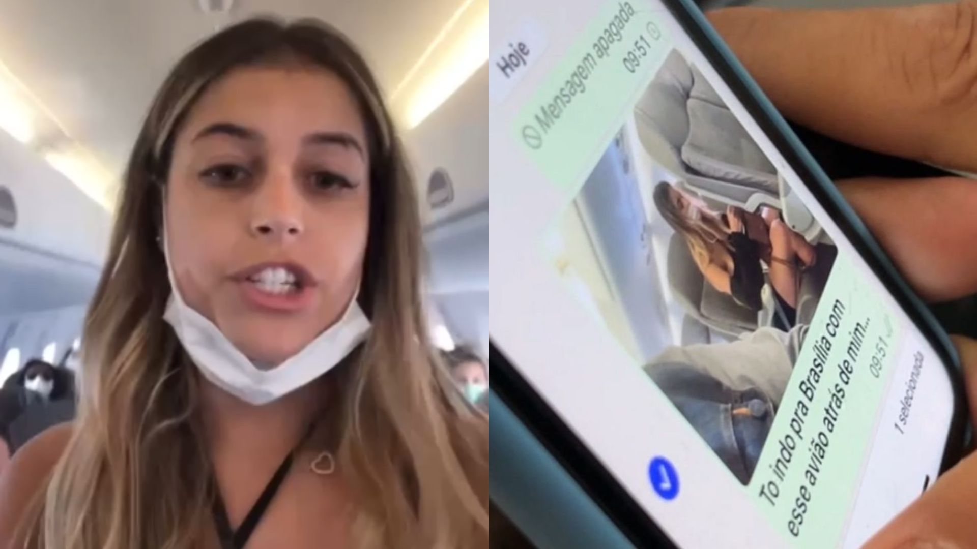Influenciadora Anna Clara Rios denuncia assédio durante voo: “Tremendo de ódio”; assista