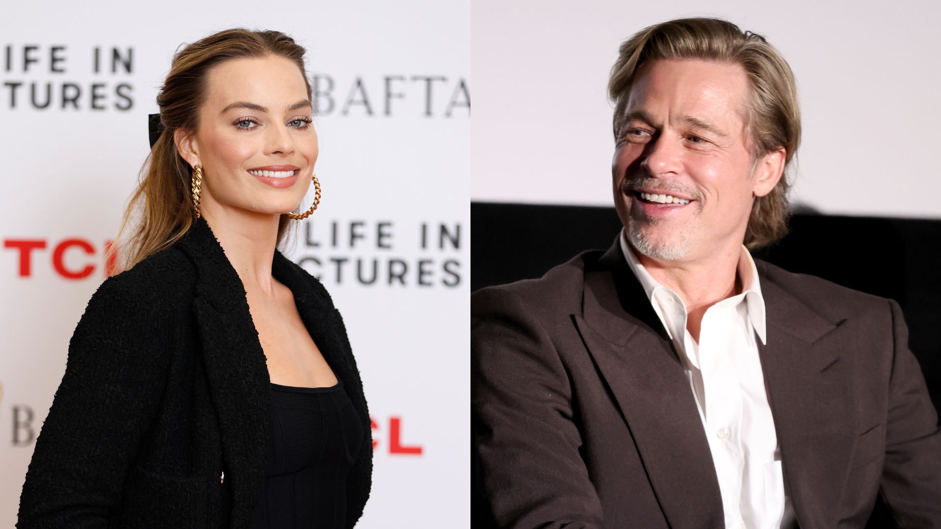 Margot Robbie revela plano para beijar Brad Pitt em filme, e explica motivo ousado