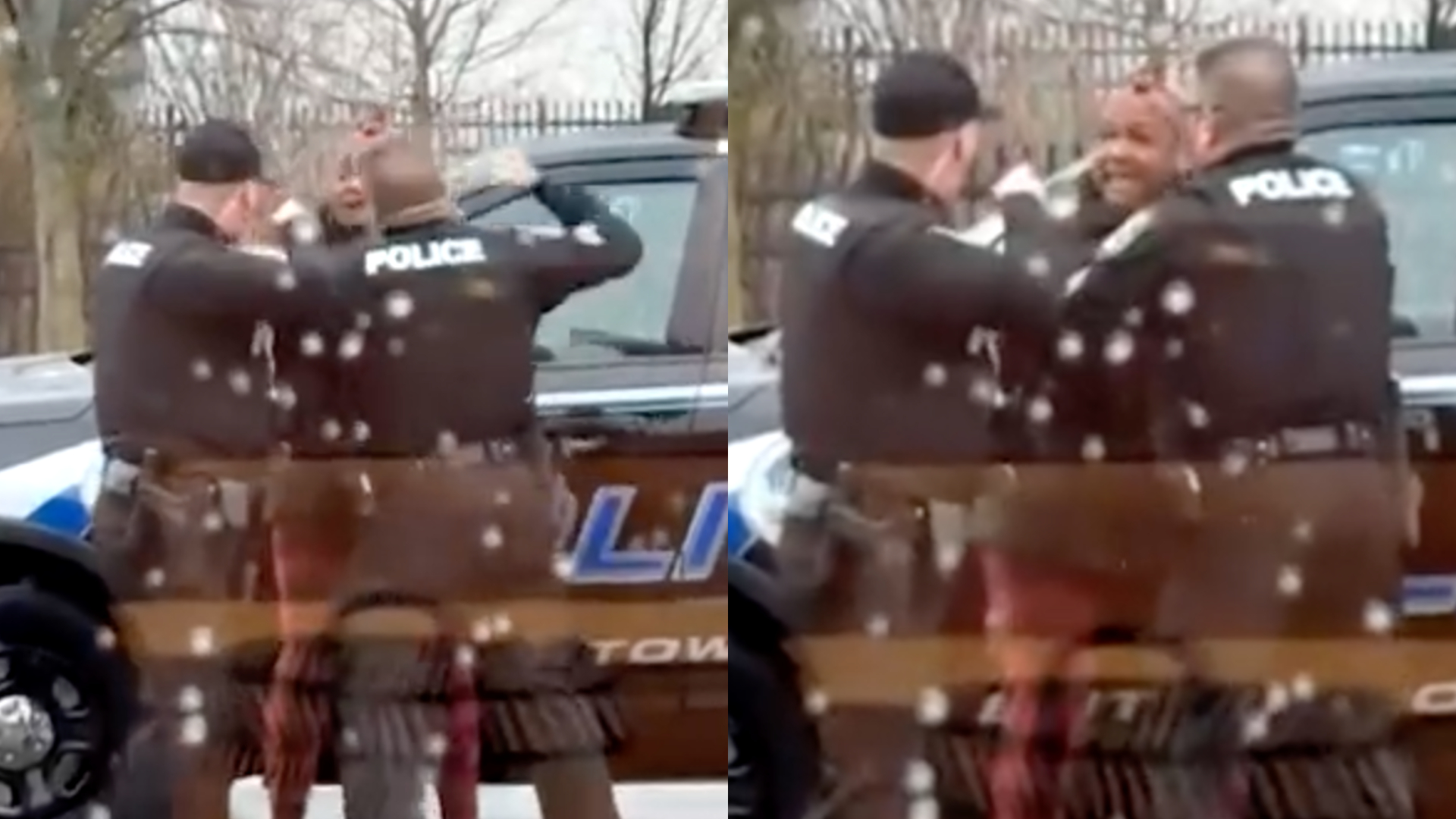 Mulher é agredida por policiais nos EUA após reclamar de falta de queijo no Big Mac