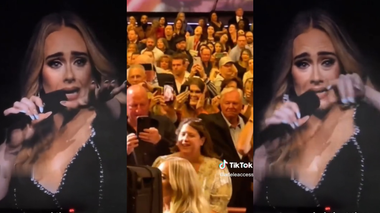 Adele cai no choro durante show após foto emocionante exibida por fã: ‘Eu sinto muito’; assista
