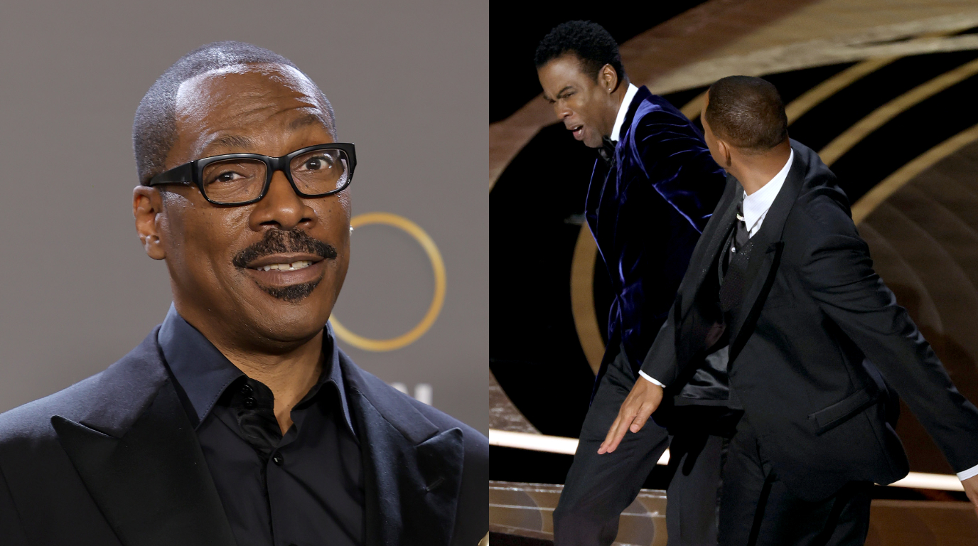 Globo de Ouro: Eddie Murphy faz piada com tapa de Will Smith em Chris Rock; assista