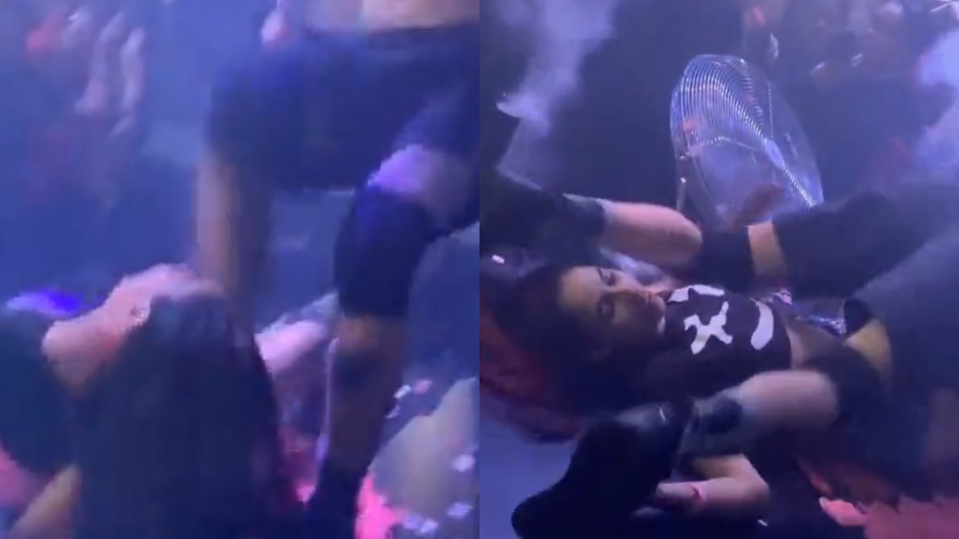 Fã leva chute na cara de dançarino de MC Pipokinha, e desmaia no palco; assista