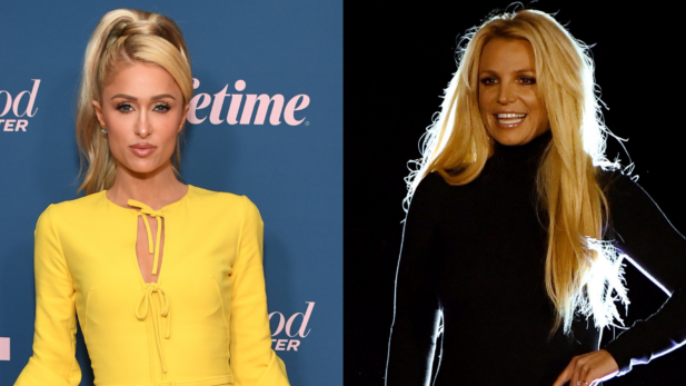Paris Hilton posa después de que los fanáticos señalaran la edición de fotos con Britney Spears y sospecharan que se parecía;  mira las fotos