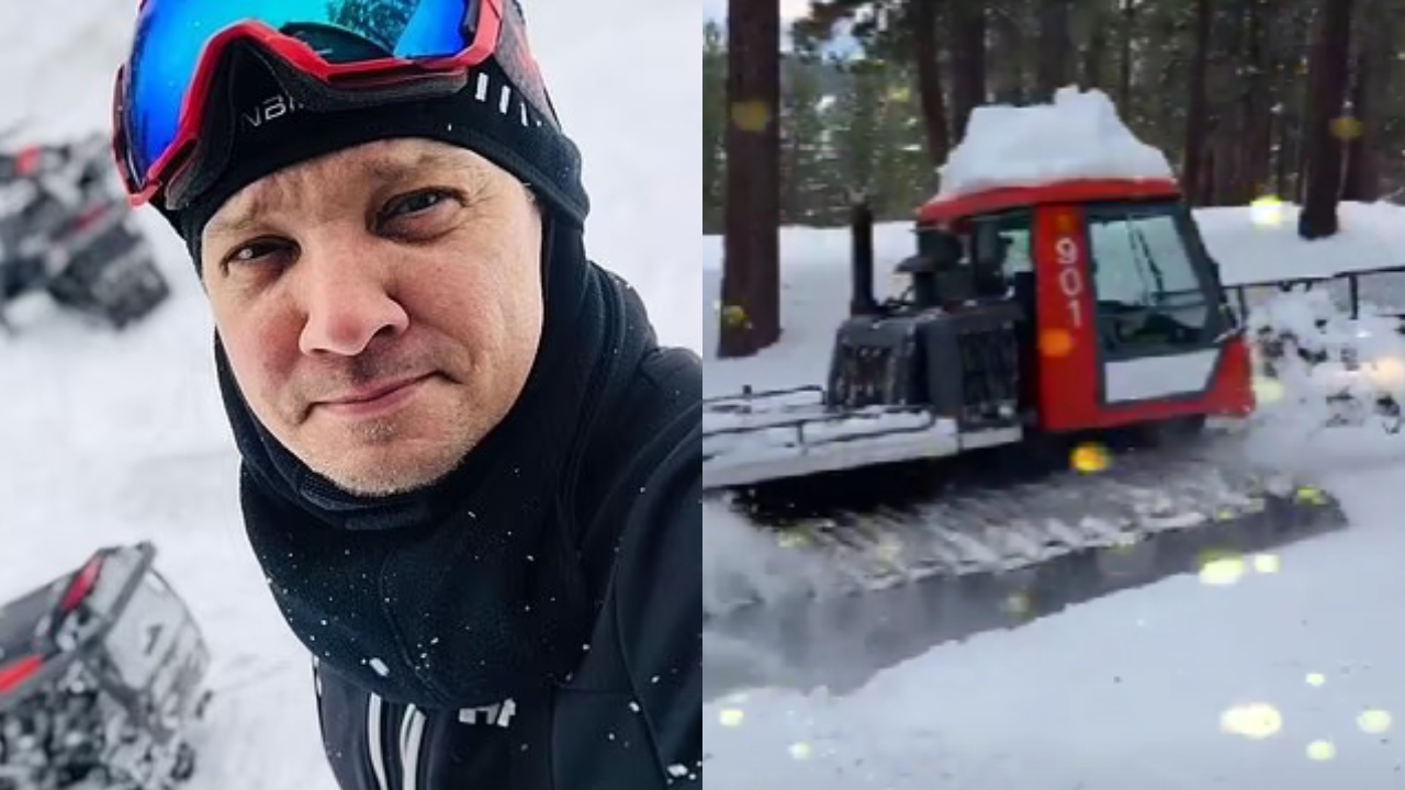 Jeremy Renner foi atropelado por máquina de limpar neve de 6.500 kg, diz xerife