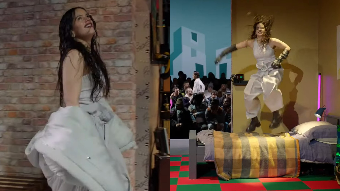 Rosalía toca Sento no Bico da Glock em desfile da Louis Vuitton em Paris,  e surpreende web; assista! - Hugo Gloss