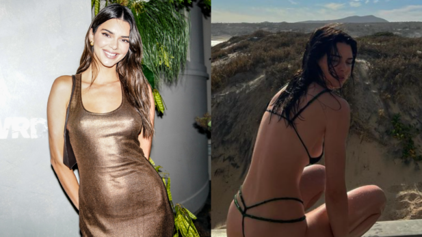 Kendall Jenner é acusada de erro de Photoshop em fotos de biquíni