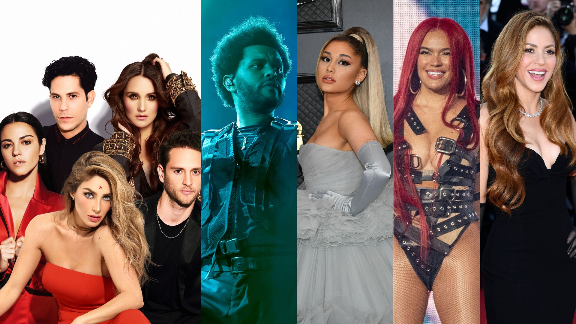 Lançamentos de Sexta: Comeback do RBD, e parcerias incríveis de The Weeknd com Ariana Grande, e Karol G com Shakira são destaques
